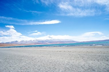lake rakshas tal, tibet peyzaj