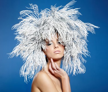 fantezi kış portresi