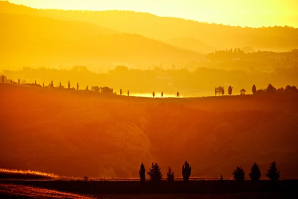 Tuscany hills — Stock Photo, Image