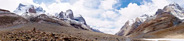 Krajobraz, kora w okolicy: mount Kailash — Zdjęcie stockowe