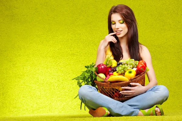 Alimentação saudável, vida saudável — Fotografia de Stock