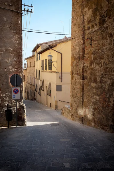 İtalyan eski sokak. Toskana — Stok fotoğraf