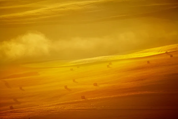 Vista panorâmica da paisagem típica da Toscana, Itália — Fotografia de Stock