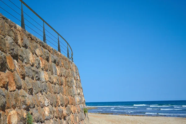 Blick von Sitges in Barcelona — Stockfoto