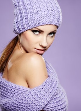 Kış kadın sıcak giyim