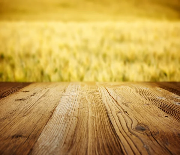 Fondos de madera en el paisaje toscano — Foto de Stock