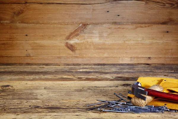 Kopieerruimte bord met instrumenten — Stockfoto