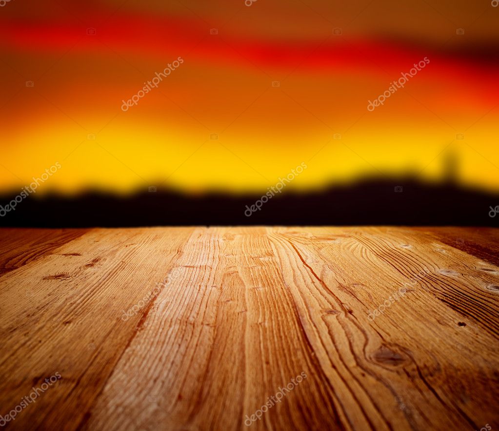 Wood backgrounds on the tuscany landscape — Stock Photo © zoomteam