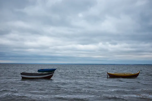 Baltık Denizi 'nde tekne. — Stok fotoğraf