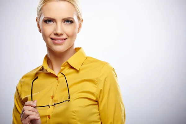 Joven mujer de negocios — Foto de Stock