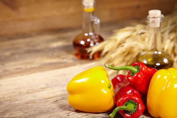 Peppers and Pasta — Stock Photo, Image