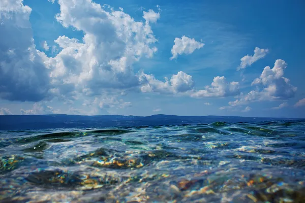 Víz tengeri háttér — Stock Fotó