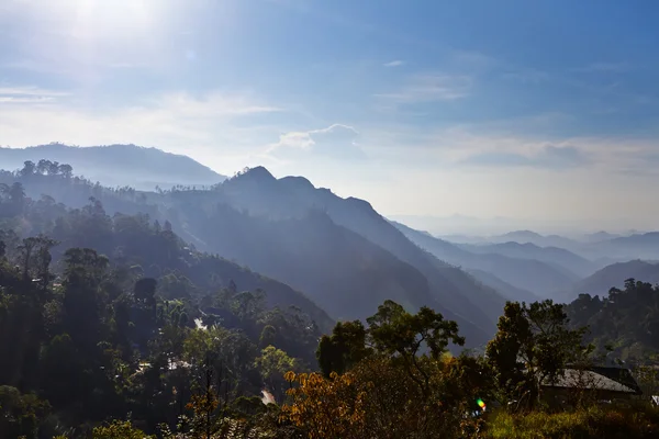 As montanhas no Sri Lanka — Fotografia de Stock