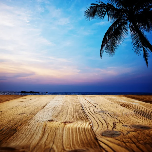 Dřevo texturou pozadí na Srí Lance krajina — Stock fotografie