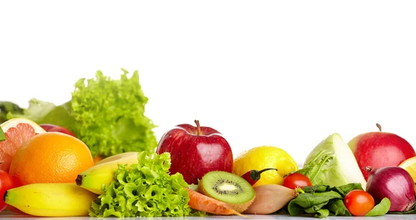 Frukt och grönsaker gränser — Stockfoto