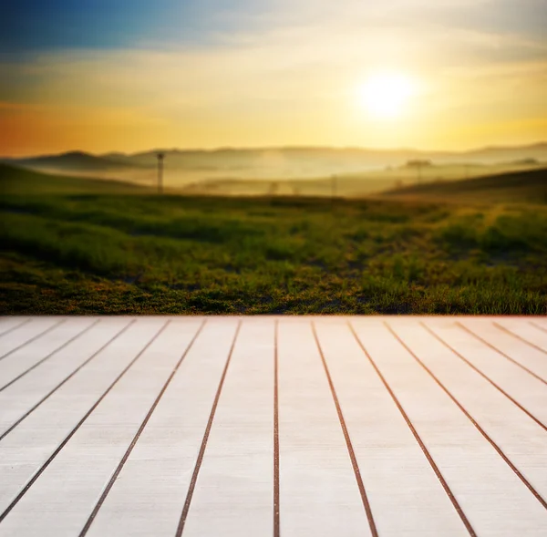 Backgrounds on the tuscany landscape — Stock Photo, Image