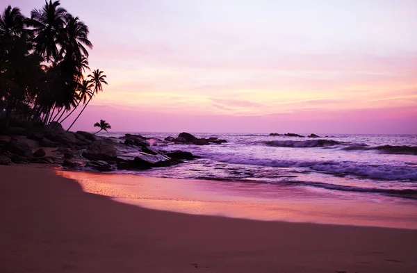 Sunset on the ocean — Stock Photo, Image