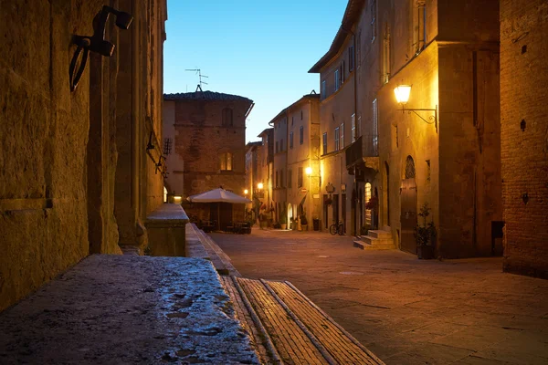 Old Town Pienza — Stock Photo, Image