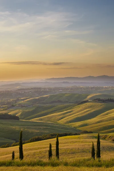 Beautiful green hills — Stock Photo, Image