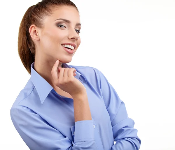 Corporate woman posing — Stock Photo, Image