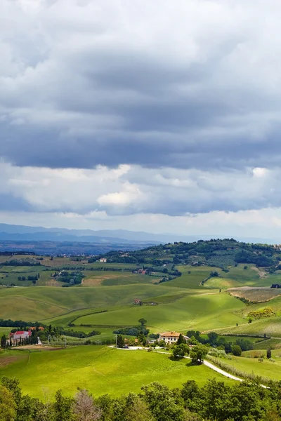 Hermoso paisaje toscano Italia — Foto de Stock