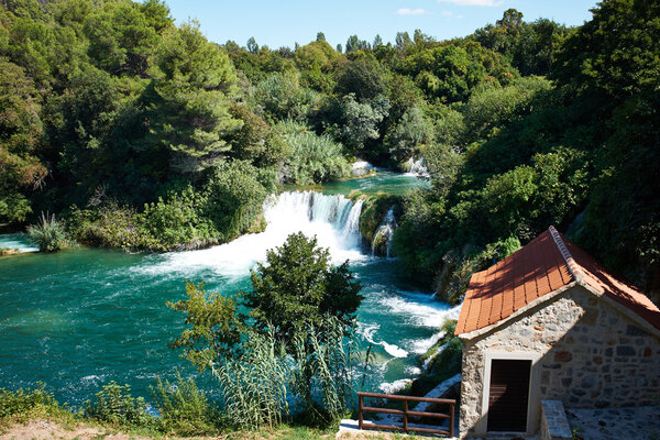 Waterfalls on Krka River