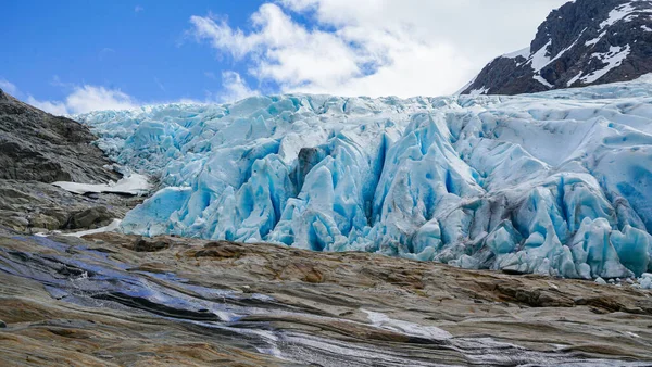 Nigardsbreen Jostedal Glacier Norway Europe — Zdjęcie stockowe