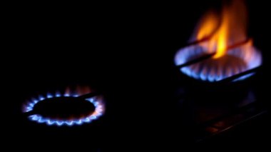 yumuşak odak kapatılmasını gaz soba