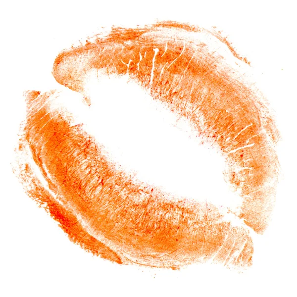 Timbro bacio donna — Foto Stock