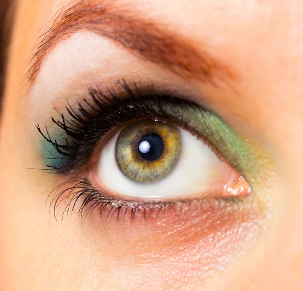 Close-up of a beautiful woman — Stock Photo, Image