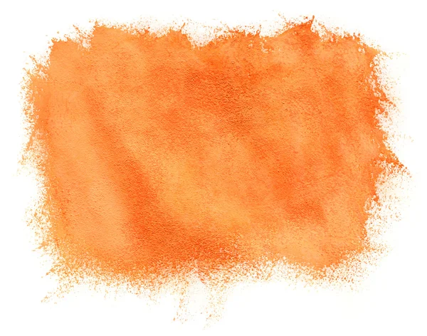 Geschilderde aquarel oranje achtergrond — Stockfoto