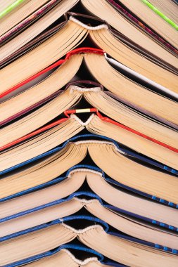 Açık kitap yakın çekim