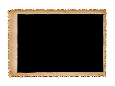 Beyaz Vintage Fotoğraf Çerçevesi