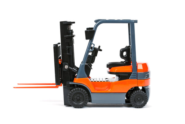 Loader on a white background