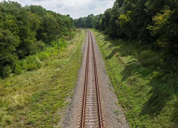 Železnice — Stock fotografie