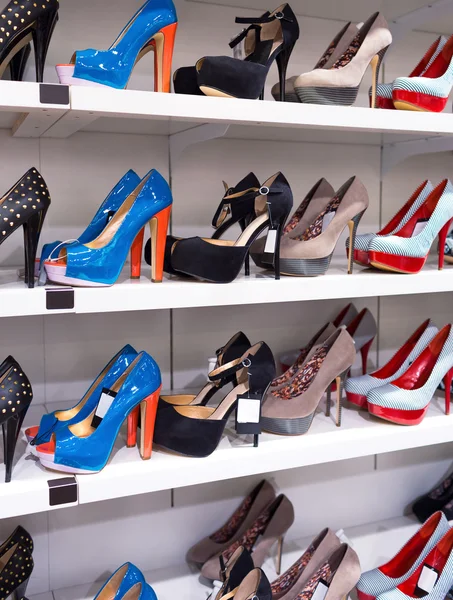 Sfondo con scarpe — Foto Stock