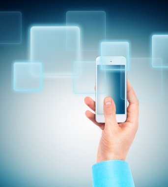Multimedia smartphone ile el