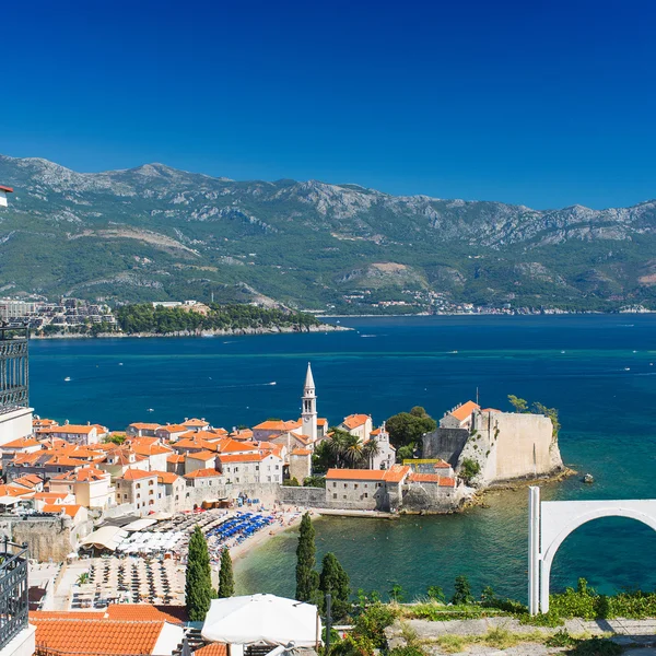 Montenegro, Budva, centro storico — Foto Stock