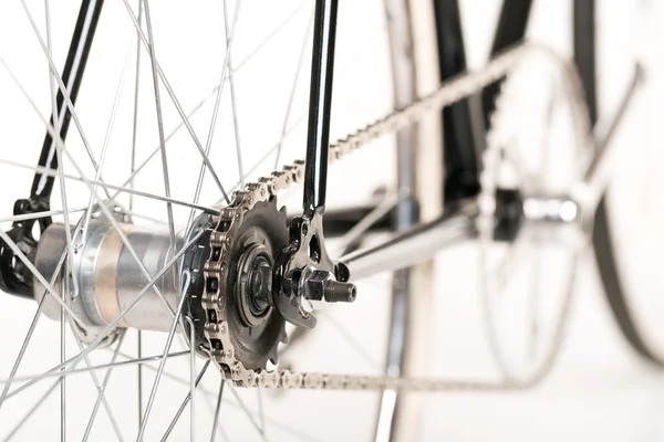 Bicycle isolated on white background — Stock Photo, Image