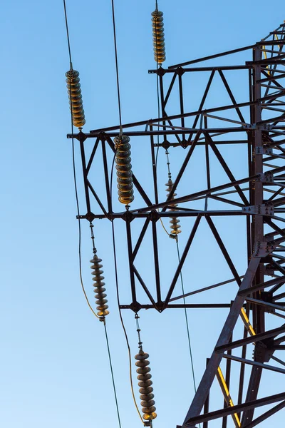 Líneas eléctricas — Foto de Stock