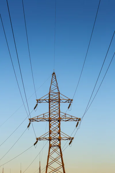 Líneas eléctricas — Foto de Stock
