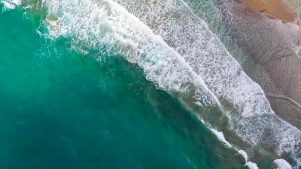 Drone View Beautiful Seamless Never Ending Footage While Turquiose Sea — Stock Video