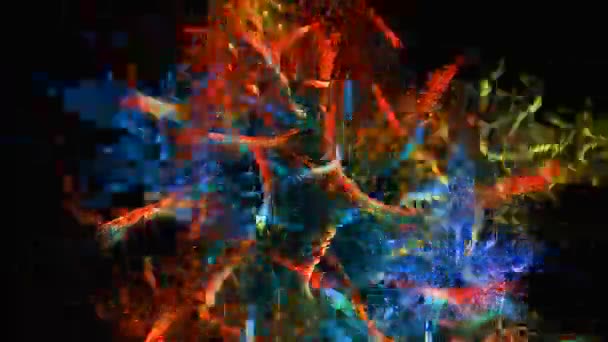 Fractal achtergrond — Stockvideo