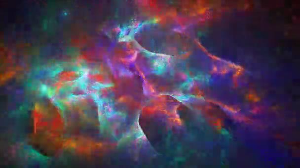 Abstracte fractal achtergrond — Stockvideo