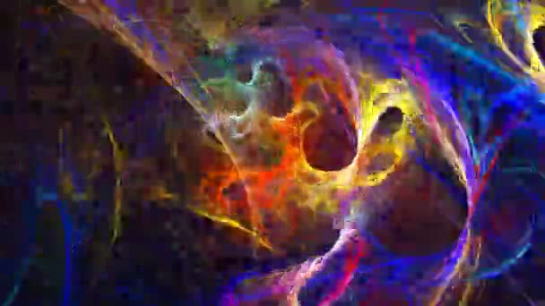 Fundo fractal abstrato — Vídeo de Stock