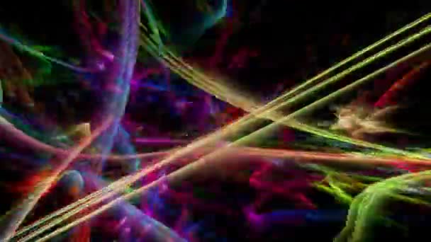 Abstracte fractal achtergrond — Stockvideo