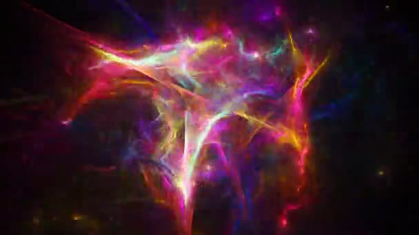 Abstracte fractal achtergrond — Stockvideo