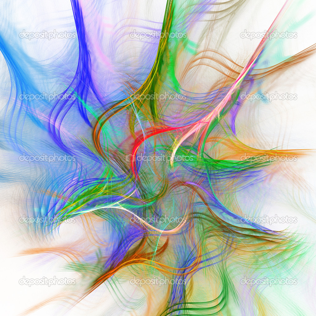 Abstract fractal background