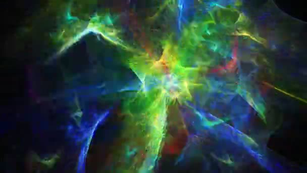 Fondo fractal abstracto — Vídeo de stock