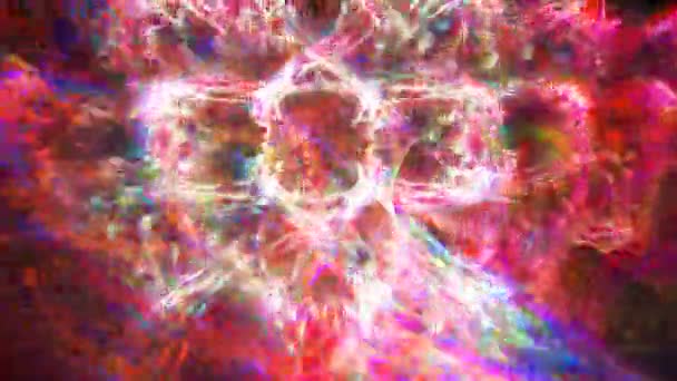 Abstracte fractal achtergrond — Stockvideo